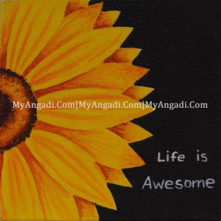  Motivational quotes Canvas Painting 
