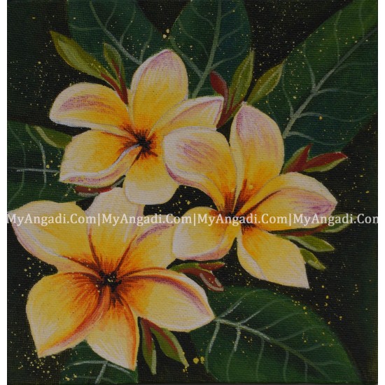 Floral Canvas Painting 