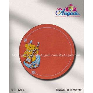 Ganesha Name Board Canvas Painting 