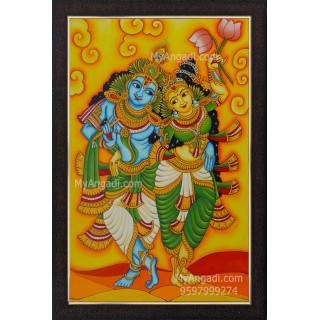 Radha Krishna Mural Painting 