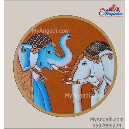Elephant Canvas Painting Elephant Canvas Painting