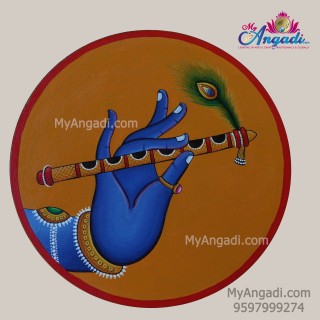 Krishna Canvas Painting 