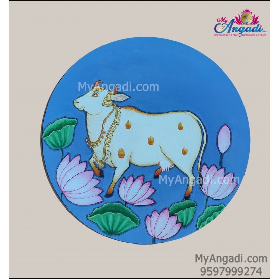 Pichwai Cow Canvas Painting 