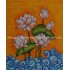 Flowers Orange Canvas Painting 
