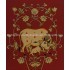 Komatha Red Canvas Painting 