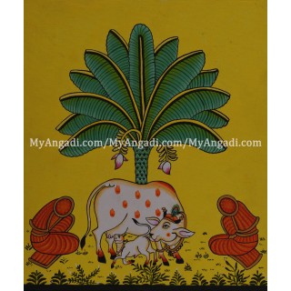 Komatha Yellow  Canvas Painting 