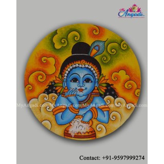 Butter Krishan mural Painting