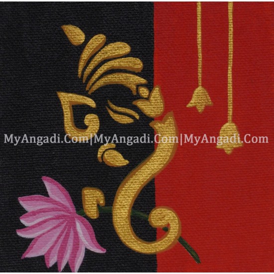 Ganesha Canvas Painting 