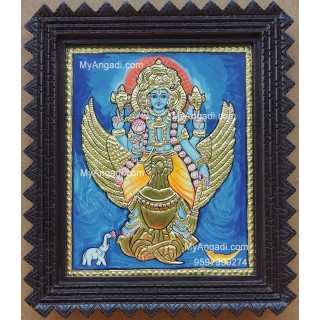 Vishnu Tanjore Painting