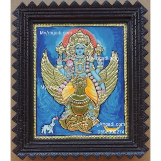 Vishnu Tanjore Painting