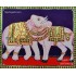Bull and Elephant Optical Illusion in Airavatesvara Temple Tanjore Painting