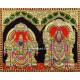 Balaji and Padmavathi Amman Tanjore Paintings