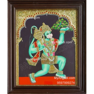 Hanuman Tanjore Painting