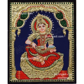 Annapoorani tanjore painting