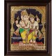 Ganesha With Murugan Tanjore Painting