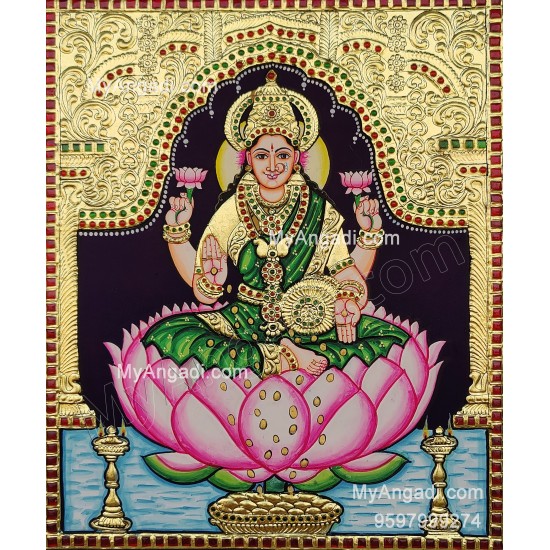 Lakshmi Tanjore Painting