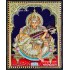 Saraswathi  3D Tanjore Painting