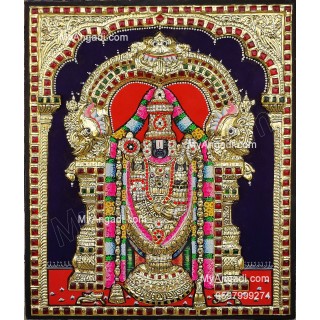 Balaji 3d Tanjore Painting