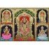 5 panel Balaji Tanjore Painting