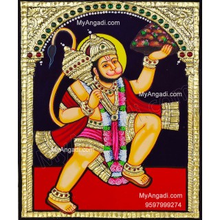 Hanuman Tanjore Painting