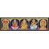5 God - Ganesha, Lakshmi, Saraswathi, Balaji, Murugan Tanjore Paintings