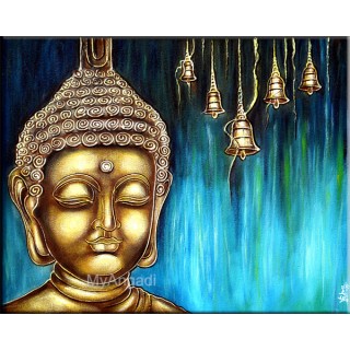 Buddha Acrylic Mural Paintings