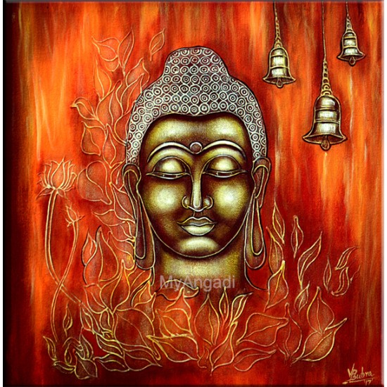 Buddha Acrylic Mural Paintings Buddha Acrylic Mural Paintings