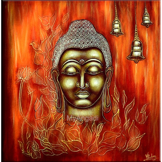 Buddha Acrylic Mural Paintings