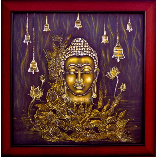 Buddha Acrylic Mural Paintings