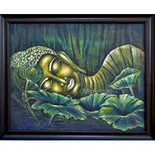 Buddha Acrylic Mural Paintings