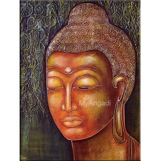 Buddha Acrylic Mural Paintings