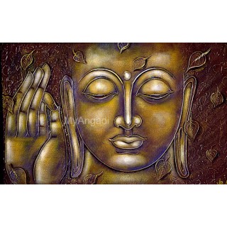 Buddha Acrylic Mural Paintings