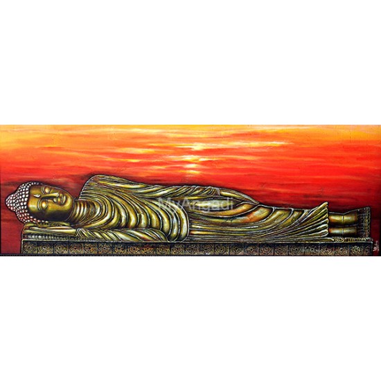 Buddha Acrylic Mural Paintings Buddha Acrylic Mural Paintings