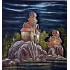 Temple Acrylic Mural Painting