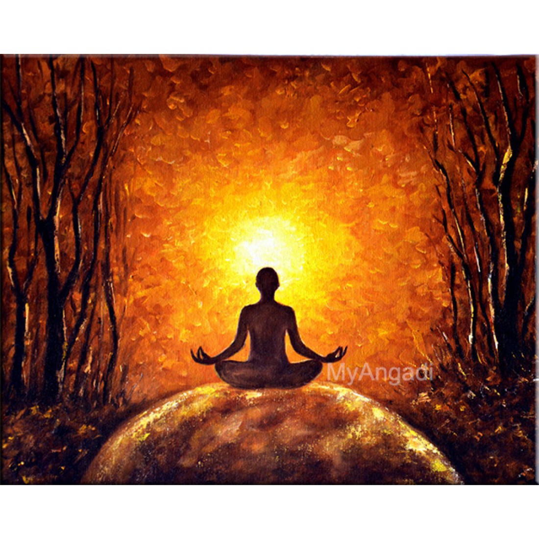 Yoga Oil Paintings