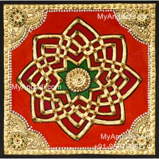 Aiswarya Kolam Tanjore Painting