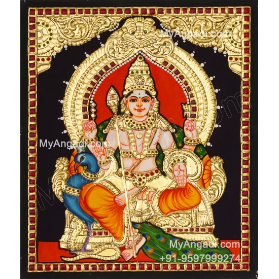 Murugan Tanjore Paintings