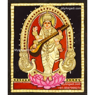 Saraswathi Tanjore Paintings