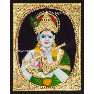 Krishna Tanjore Painting