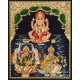 Ganesha Lakshmi Saraswathi Tanjore Painting