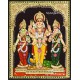 Valli Deivanai Murugan Tanjore Painting