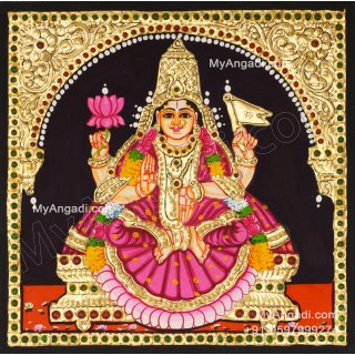 Adhi Lakshmi Tanjore Painting