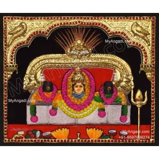 Kuladeivam 3D Tanjore Painting