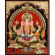 3D Ganesha Tanjore Painting