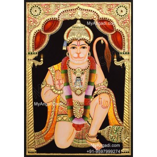 Hanuman Tanjore Paintings