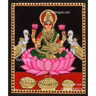 Gajalakshmi Tanjore Paintings