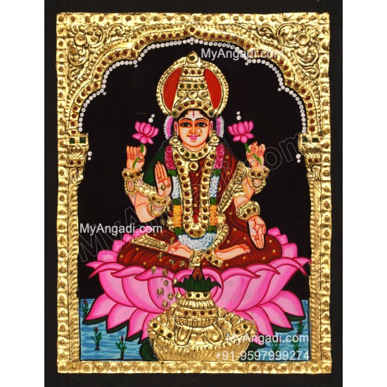 Mahalakshmi Tanjore Painting