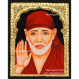 Saibaba Tanjore Painting