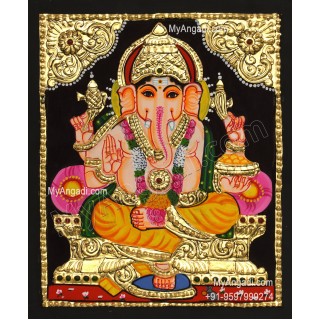 Ganesha Tajore Paintings