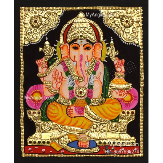 Ganesha Tajore Paintings